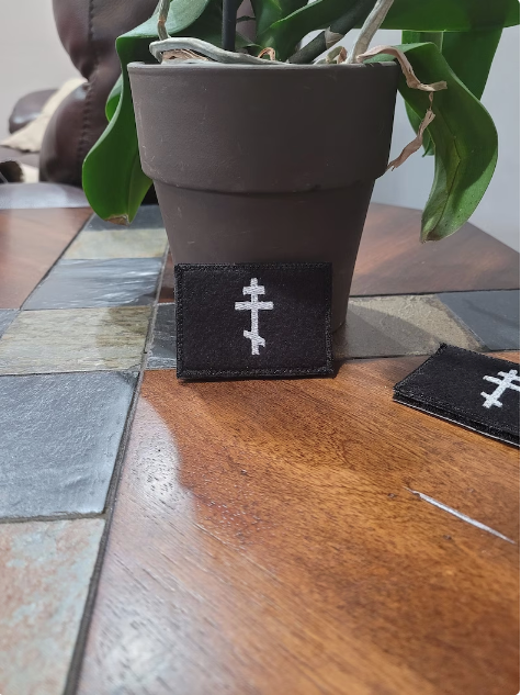 Christ is King Orthodox Velcro Tactical Patch (Custom Embroidered)